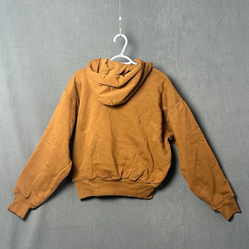 YZY Yeezy Gap Perfect Hoodie Camel Brown Double Layer Heavyweight Size M - Picture 2 of 8